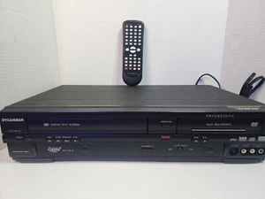Sylvania VHS VCR Combo ZV450SL8 DVD-RW/R Recorder with remote Fully Tested Works - Bild 1 von 21