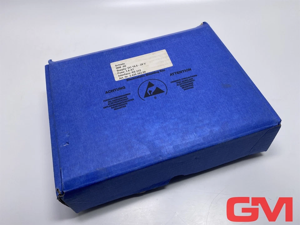 Schiele Bedienpanel IMM-50 operator panel 2.420.392.00 DC 19.5-29V RS 232 - Bild 1 von 4