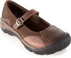 Women's Keen Presidio Leather Mary Jane hiking Shoes Size 7.5 Brown