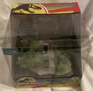 Nano Hollywood Ride Jurassic Park Nanoscene 2 vehículos fundidos a presión 30 aniversario - Imagen 1 de 13