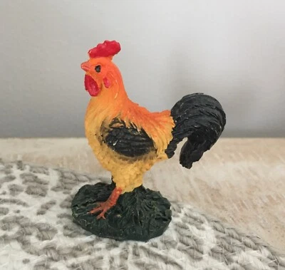 Новый страны фермы сказочный сад миниатюрный петух фигурка смолы полка фигурка 2» - Изображение 1 из 2