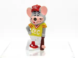 Minifigurina Vintage 1986 Showbiz Pizza Time Chuck E Formaggio Topolino PVC 2,5" - Foto 1 di 10
