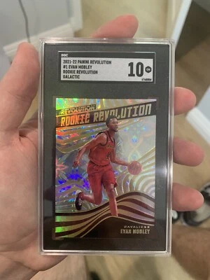 Evan Mobley Galactic 🤯 Rookie Revolution SGC 10 POP 1!! 🎰🎰🎰 SSP - Image 1 of 3