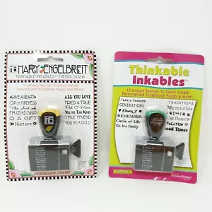 2 Thinkable Inkables Stempel, Familienmotiv & Maria Engelbreit Freundschaftsthema - Bild 1 von 5