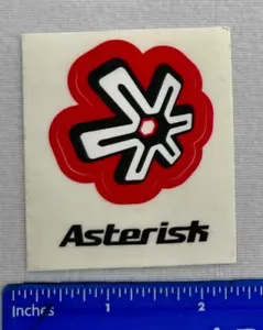 Pegatinas/calcomanías con logotipo de Asterisk para carreras de motocross - Imagen 1 de 1