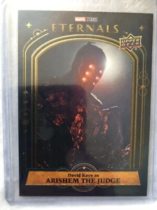 2023 UD Marvel Eternals Base Characters Card David Kaye as Arishem the Judge - Bild 1 von 2