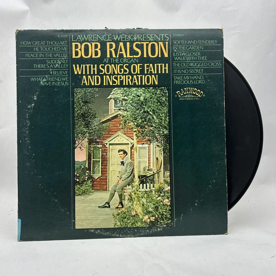 Bob Ralston "With Song of Faith and Inspiration" LP at the Organ LAWRENCE WELK Foto 1 de 1