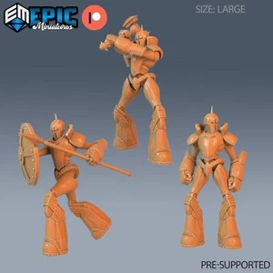 Construct Guard D&D Dungeons and Dragons Steampunk Miniaturen 28 mm - Bild 1 von 8