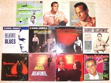 Harry Belafonte, 11 partii płyt winylowych, 9 LP i 2 DLP, 7 1. prasa, 1 Germany Imp