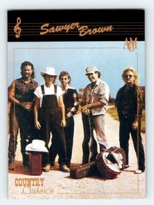 SAWYER BROWN Country Classics Trading Card Collect-A-Card B136