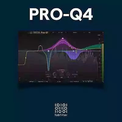 FabFilter Pro-Q 4 Equalizer and Filter Plug-in (Activation Card) - Image 1 of 2