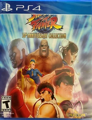 Street Fighter - 30th Anniversary Collection (Sony PlayStation 4, 2018) MISPRINT - Image 1 of 2