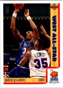 Hakeem Olajuwon 1991 Oberdeck #472 Basketballkarte - Bild 1 von 2