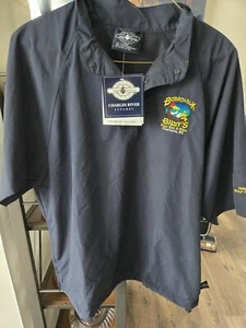 Boardwalk Billy's Raw Bar & Ribs Charlotte NC 2005 Golf Windbreaker Pullover XL - Picture 1 of 13