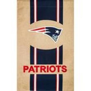 **OFFENE FLAGGE** NFL Team New England Patriots 13B3818 Sackleinenhaus Flagge 28" x 44" - Bild 1 von 1