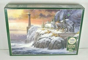 Cobble Hill Winter Lighthouse Jigsaw Puzzle 1000 Piece Douglas Laird Poster New  - Picture 1 of 8