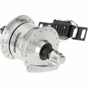 SHIMANO Nabendynamo DH-3N72 3 Watt für Felgenbremse 36L. Schnellspanner silber - Bild 1 von 1