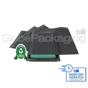 100 SACCHI BUSTE POSTALI 10" x 12" GRIGIE RESISTENTI 10x12" *OFFERTA* - Foto 1 di 5