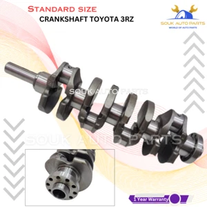 CRANKSHAFT 3RZ-FE For Toyota TACOMA 95-04 RZN161 RZN171 RZN191 RZN196 2.7Ltr - Picture 1 of 5