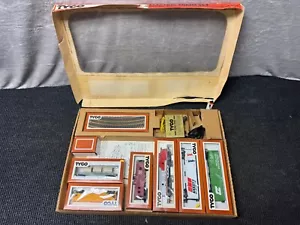 Juego de tren eléctrico Tyco HO vintage 36 pulgadas redondo en caja - Imagen 1 de 9