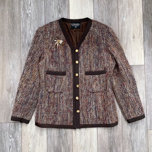 vintage chanel tweed jacket