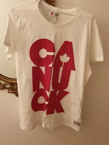 Canada Olympics Ladies TShirt. 2XL. Cotton. Comfy style. 'CANUCK' UNIQUE FIND🍁 - Picture 1 of 9