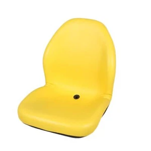 John Deere 825 kurzes Fahrwerk Aufsitzmäher passend Sitzschale gelb PVC - Bild 1 von 6