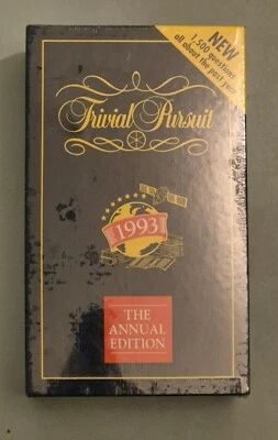 Trivial Pursuit 1993 Annual Edition. Factory Sealed - Image 1 of 2
