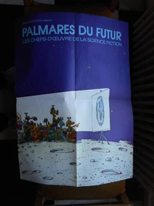 MOEBIUS / GIRAUD RARE AFFICHE 80 x 60 PALMARÈS DU FUTUR 1975 EXCELLENT ÉTAT - Bild 1 von 4