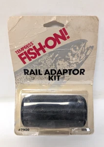 Tempress 71430 Fish-On! Marine Black Fishing Rod Holder Mount Rail Adaptor Kit - Picture 1 of 2