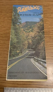 Vintage 1985 Tennessee Official State Highway Department Road Map - Picture 1 of 11