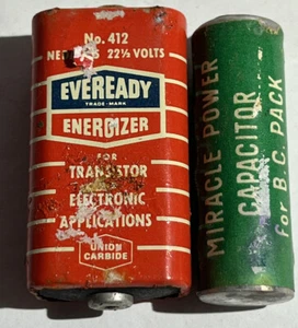 vintage eveready battery - Picture 1 of 3