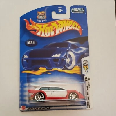 2003 Hot Wheels #031 First Editions FLIGHT '03 Solid Red Trim - Image 1 of 2