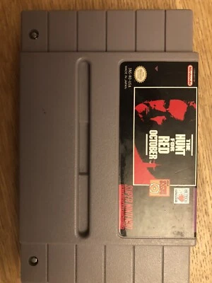 Hunt For Red October SNES USA NTSC CART - Image 1 of 2