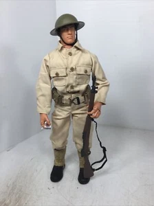 1/6 HASBRO GI JOE WW2 US ARMY SENTRY 1903 SPRINGFIELD +CIGARETTE & LUCKY STRIKES - Picture 1 of 22