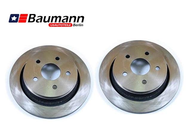 2 Discos de Freno Trasero Izq. + Re Dodge RAM 1500 2002 Hasta 2017 Oferta - Imagen 1 de 1