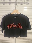 Motley Crue Crop Top Womens Medium T Shirt (S117)