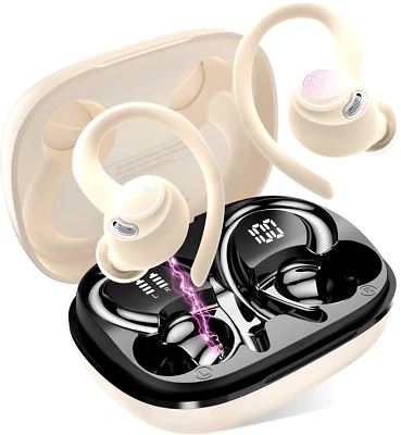 Jesebang Bluetooth TWS 5.3 Kopfhörer Sport - in Ear Ohrhörer - Dual LED-Anzeige - Bild 1 von 4