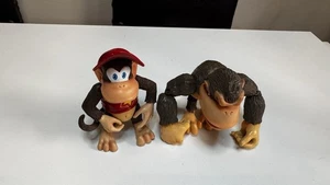 Figura Toy Biz Mario Kart 64 Donkey Kong & Diddy Kong Nintendo Vintage 1999 2000 - Imagen 1 de 2