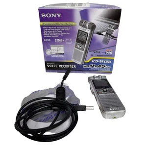 SONY Handheld Mini Digital Voice Recorder ICD-MX20VTP Tested Works READ - Picture 1 of 5