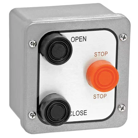 American Garage Door Supply 3Bx Control Station, 3 Buttons, Surface Mount - Image 1 of 1