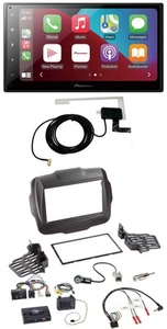Pioneer USB Bluetooth DAB Lenkrad 2DIN Autoradio für Jeep Renegade ab 2015 - Bild 1 von 12