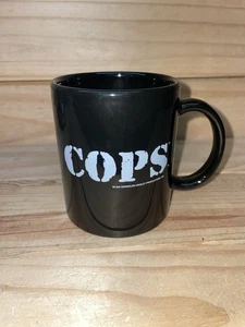 Rare COPS TV Show Crew Mug Barbour Langley Promo Collectible 4.5” - Picture 1 of 8