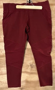 5.11 Tactical Raven Range Leggings Stretti Tundra Donna Grande Rosso - Foto 1 di 8
