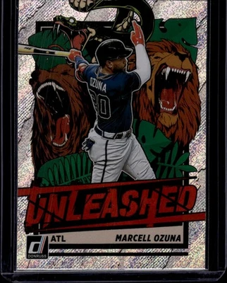 Donruss Unleashed 2021 #UNL11 Marcell Ozuna Atlanta Braves Foto 1 de 2