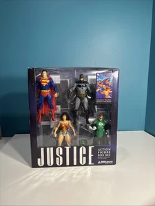 DC Direct JUSTICE LEAGUE 4-Figuren Set Superman Batman Wonder Woman Green Lantern - Bild 1 von 4