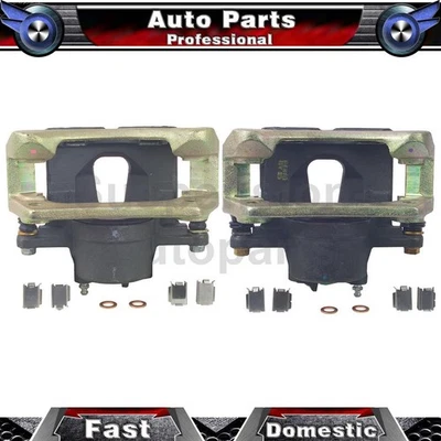 2 pinzas de freno delanteras para Jeep Liberty 2,4 L 2007 2006 2005 2004 2003 2002 Foto 1 de 4