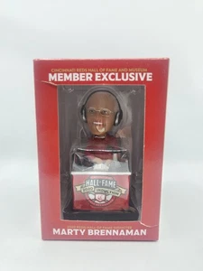 2020 Cincinnati Reds Marty Brennaman Bobblehead SGA Member Exclusive, HOF RARE - Picture 1 of 12