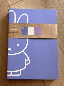 Juego de cuadernos de 3 piezas Miffy A5 cahiers libros de ejercicios, 80 páginas púrpura - Imagen 1 de 11