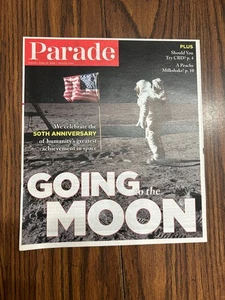 GOING TO THE MOON 50th ANNIVERSARY NEW YORK DAILY NEWS PARADE AUSZUG - Bild 1 von 1
